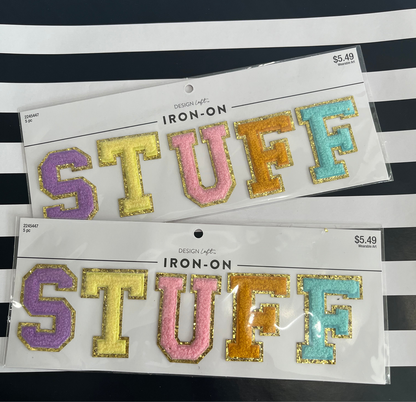 IRON-ON “STUFF” PATCH